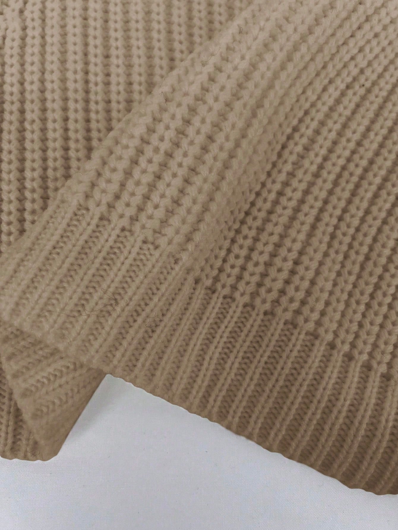 Women’s 2-Piece Cropped Cardigan Set – Solid Color Casual Knit Sweaters for Autumn & Winter
