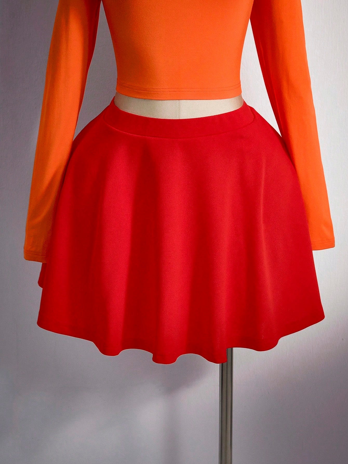 Plus Size Velma Halloween Costume – Y2K Cartoon Character Cosplay Outfit for Women