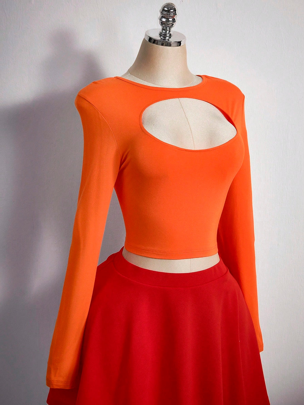 Plus Size Velma Halloween Costume – Y2K Cartoon Character Cosplay Outfit for Women