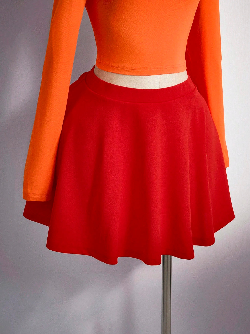 Plus Size Velma Halloween Costume – Y2K Cartoon Character Cosplay Outfit for Women