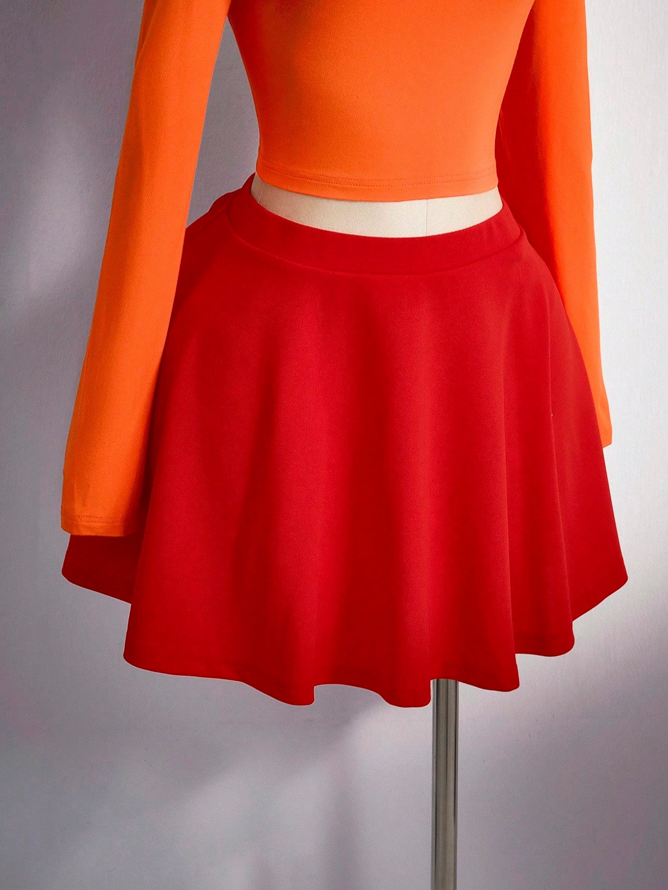 Plus Size Velma Halloween Costume – Y2K Cartoon Character Cosplay Outfit for Women