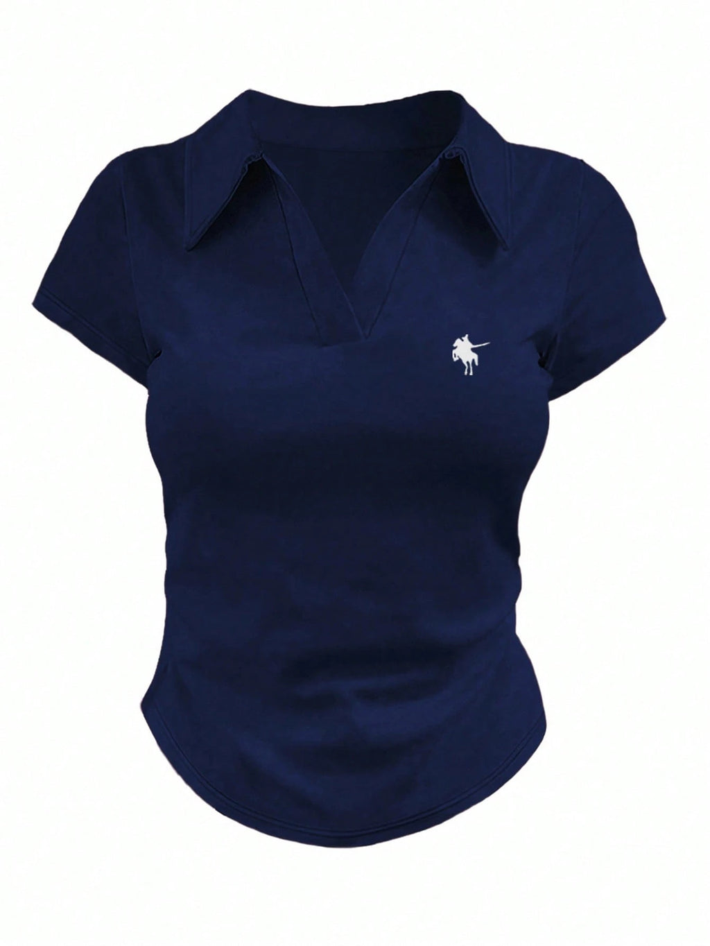 Women’s Casual Half-Zip Polo T-Shirt – Short Sleeve Versatile Summer Top