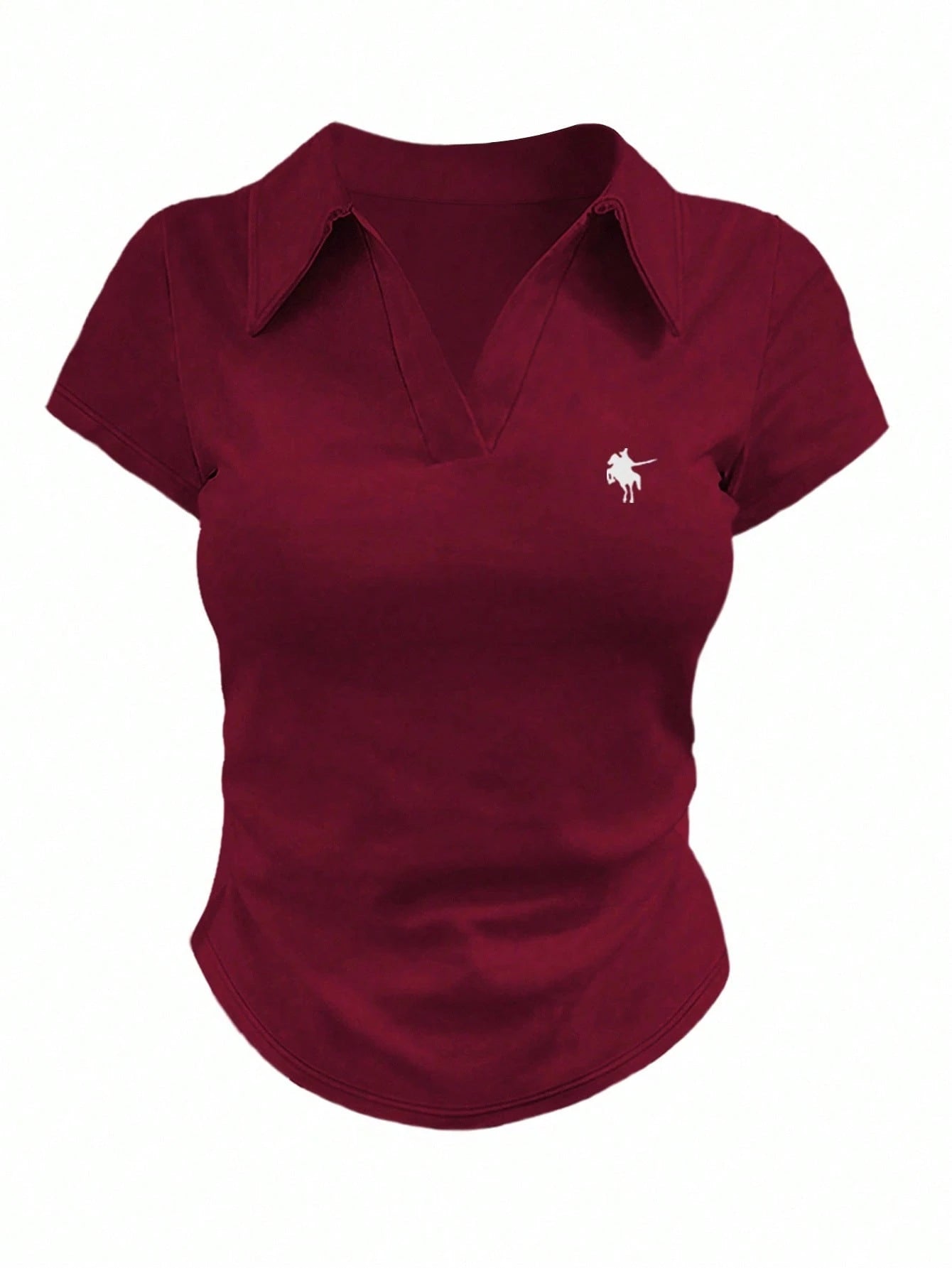 Women’s Casual Half-Zip Polo T-Shirt – Short Sleeve Versatile Summer Top