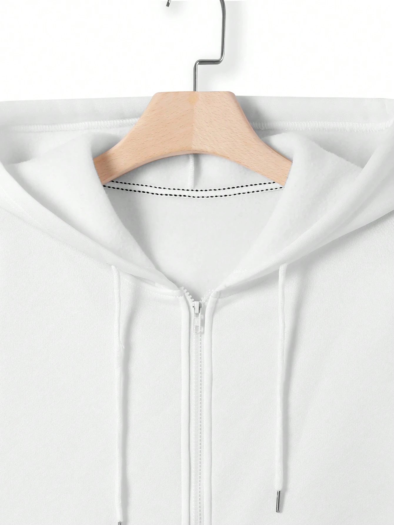 Women’s Solid Color Zip-Up Hoodie – Casual Long Sleeve Hooded Sweatshirt for Autumn & Winter